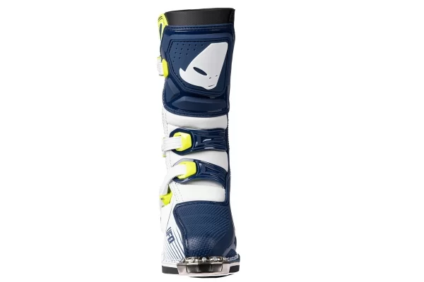 Botas Ufo Typhoon Niño Offroad Blanco Azul #35 - Imagen 2