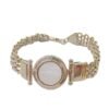 Pulsera centro circulo plata y oro