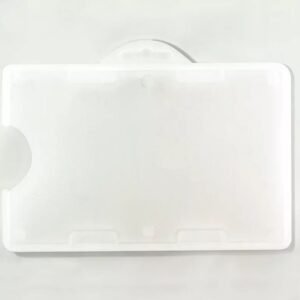 Holder PVC Rígido Semi Transparente 60x90mm Horizontal
