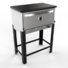 Horno Pizzero 6 Moldes Acero Inox