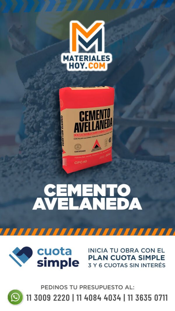 Cemento Avellaneda 50 kg