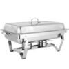 Chafing Rectangular Inox Tapa C/bisagra