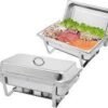 Chafing Rectangular Inox Tapa C/bisagra