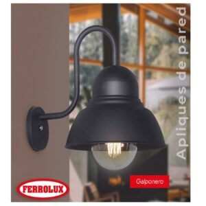 APLIQUE GALPONERO NEGRO