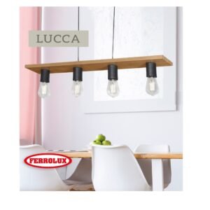 COLGANTE LUCCA E27 X4