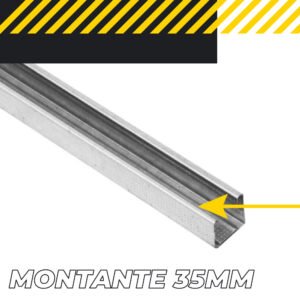 Montante de 35mm