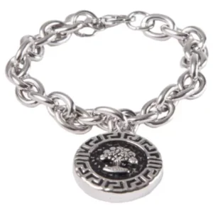 Pulseras Acero Dije Árbol De La Vida