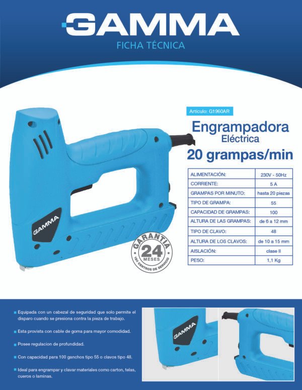 ENGRAMPADORA Y CLAVADORA - G1960AR - Imagen 2