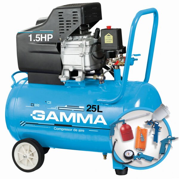 Compresor en KIT 1,5 HP / 25 L - G2852KAR