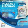 Pintura Piletas Cemento Acrilica Impermeable X 20lts