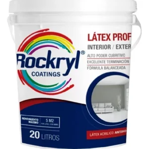 Pintura Latex Exterior Color Intenso 20 Litros Rockryl®