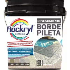 Revestimiento Atermico Borde Pileta Piscina Solados Rockryl