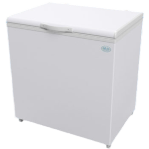 Gabinete exterior en chapa de acero prepintado color blanco e interior en chapa galvanizada.