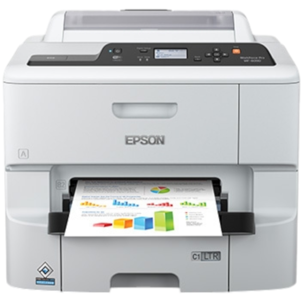 La WorkForce Pro WF-6090, con tecnología PrecisionCore®, ahorra hasta un 50 por ciento en costos de impresión en comparación con impresoras láser de color1 y reduce al mínimo el tiempo de inactividad con los cartuchos de alto rendimiento de Epson, que imprimen hasta 10000/7000 páginas en negro / color2 y con una gran capacidad de papel de hasta 1580 hojas.