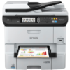 La impresora multifuncional WorkForce® Pro WF-6590, con tecnología PrecisionCore®, es ideal para grupos de trabajo.