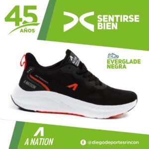 ZAPATIILLAS EVERGLADE NEGRAS