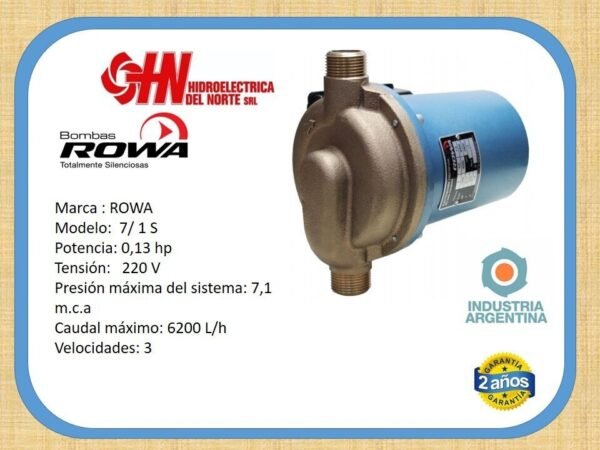 CIRCULADORA 7.1.S - Imagen 2