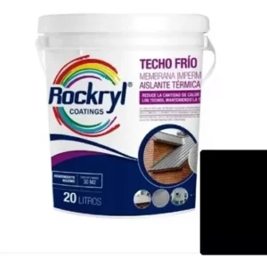 Membrana Anti Calor Chapa Losa 20 L Rockryl ® Techo Frio
