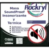 Revestimiento Insonorizante 10 Lts Ignifugo Rockryl Acustica
