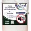 Revestimiento Insonorizante 10 Lts Ignifugo Rockryl Acustica