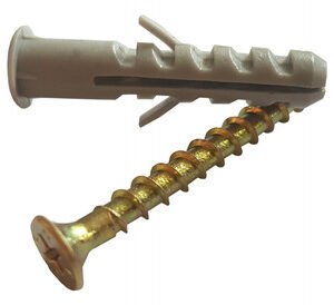 TORNILLO + TARUGO DEL 8 FISCHER X 100 UN