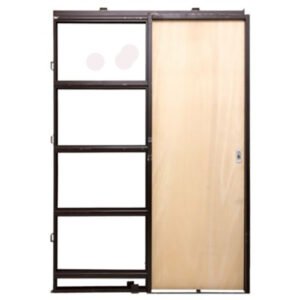 PUERTAS CORREDIZA EN CEDRO 2mts x (60-70-80-90)