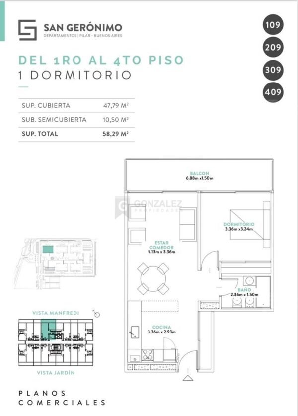Departamento Av. Luis Lagomarsino 1200, Pilar, G.B.A. - Imagen 8