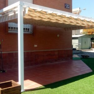 Toldo pérgola o romano