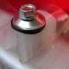 SOPORTE PLASTICO PARA CHAPA PLASTICA Y POLICARBONATO