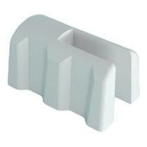 SOPORTE PLASTICO PARA CHAPA PLASTICA Y POLICARBONATO