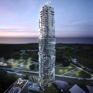Dpto 2 amb en Harbour Tower, Puerto Madero