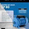 BOMBA DE AGUA CP 80 0.75 HP - G2774AR