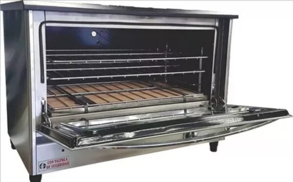 Horno Pizzero Puerta Vidrio 6 Moldes Fornax - Imagen 2