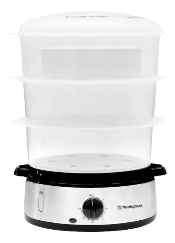 Vaporera eléctrica Westinghouse Home WH-FSP003 color blanco 220V 800W