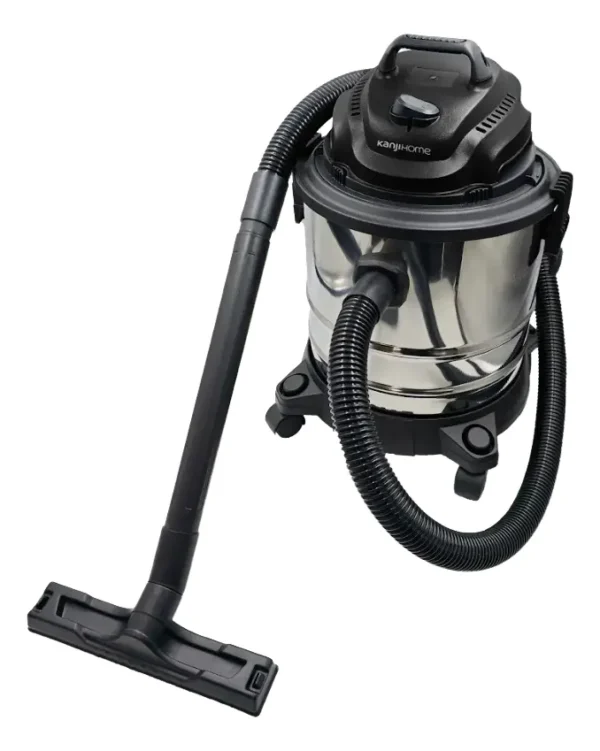 Aspiradora 3 En 1 Kanji Aspira Polvo Liquido 1300w 20 Litros Color Gris