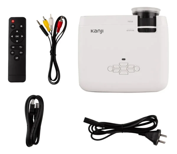 Proyector Kanji KJ-814 1600lm blanco 220V - Imagen 4