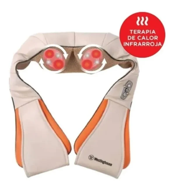 Masajeador Westinghouse Recargable Whmsgr2200 Color Crema - Imagen 2
