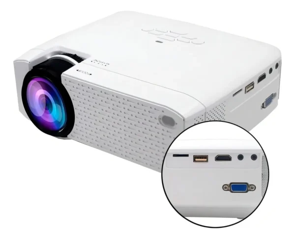 Proyector Kanji KJ-814 1600lm blanco 220V - Imagen 3