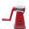 Rallador Manual De Verduras Rebanador Kanji Salad Maker Color Rojo