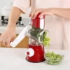 Rallador Manual De Verduras Rebanador Kanji Salad Maker Color Rojo