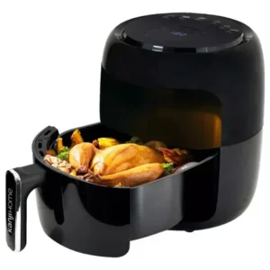 Freidora De Aire Kanji Digital 4lts 1400w Sin Aceite Af-1403 Color Negro