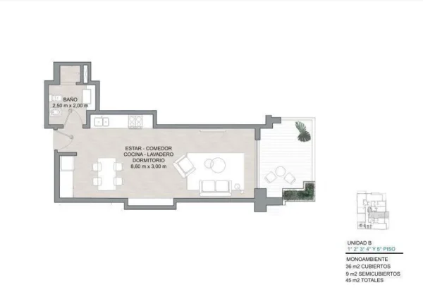 MONOAMBIENTE A ESTRENAR, Olazabal 4300, VILLA URQUIZA - Imagen 6
