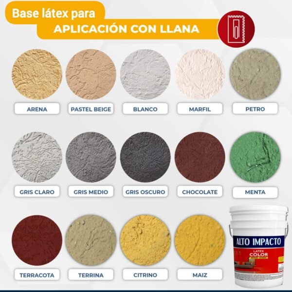 Base Revestimiento Texturado A Llana X 20 Lts Color Chocolate