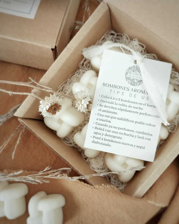 BOMBONES PERFUMADOS DE CERA DE SOJA - Imagen 2