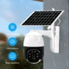 Cámara de Vigilancia CARGA SOLAR 4G 360° Visión Nocturna Inalámbrica