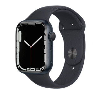 Apple Watch – Series 7 – GPS – 45mm – Midnight Aluminum Case – Midnight Sport Band – Regular