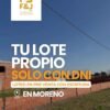 Lote en Moreno