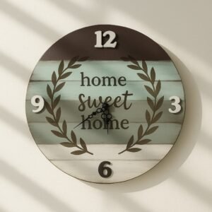 Reloj de pared “Home Sweet Home”