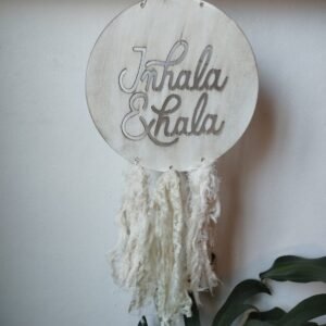 Colgante decorativo con frase – 20 cm