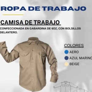 Cod.1310 camisa de trabajo por mayor